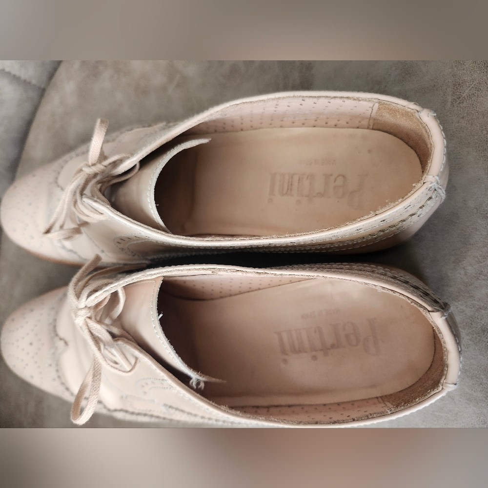 Pertini Leather Lace Up Shoes - Picture 6 of 13